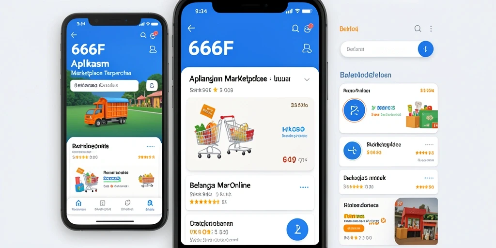 Tampilan antarmuka 666F yang modern dan mudah dinavigasi.