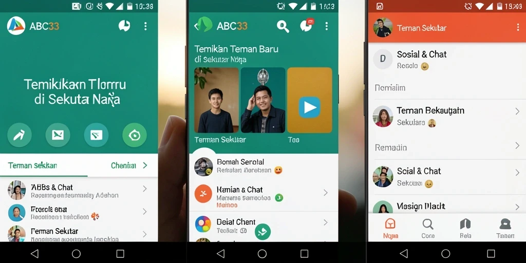 Tampilan antarmuka ABC33 yang ramah pengguna dan fungsional.